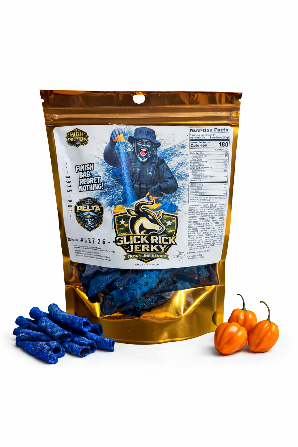 Delta - Blue - Habanero Lemon
